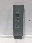 Eaton MBB1224B100BCS Dead Front Cover Only 100 Amp 12 Space/24 Circuit 120/240 VAC 6.5" X 23.75"