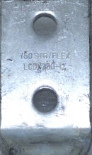 Panduit LCDX750-12 Compress Lug 750DSTR/Flex 2-Hole 1 1/8" ID Barrel 1/2" Bolt