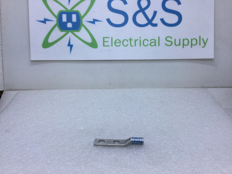 Burndy YA6CL2TC14 2-Hole Hylug Compression Connector