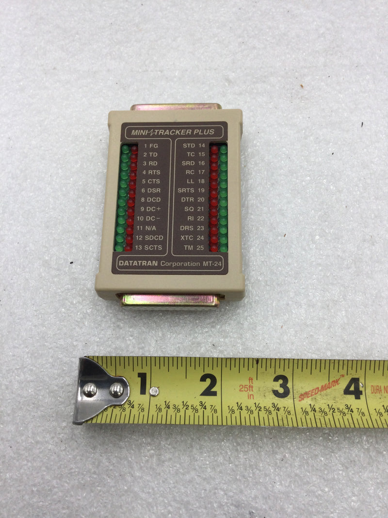 Datatran MT-24 Mini Tracker Plus 24 Line RS-232 Interface Monitor