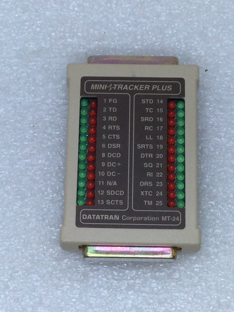 Datatran MT-24 Mini Tracker Plus 24 Line RS-232 Interface Monitor