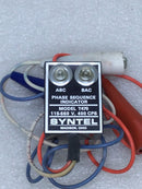 Syntel T470 Phase Sequence Indicator 115-550 VAC 400 CPS