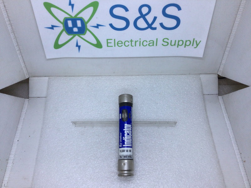 Littelfuse FLSR-50-ID 50 Amp 600V Dual Element Class RK5 Fuse