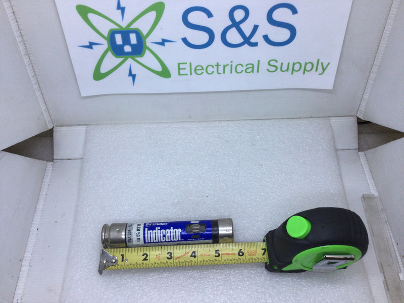 Littelfuse FLSR-50-ID 50 Amp 600V Dual Element Class RK5 Fuse