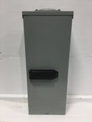 Eaton/Cutler-Hammer ECB150RB 225 Amp 120/240VAC Nema3R Enclosed Main Breaker Cabinet 23 3/8" x 9"