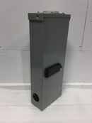 Eaton/Cutler-Hammer ECB150RB 225 Amp 120/240VAC Nema3R Enclosed Main Breaker Cabinet 23 3/8" x 9"