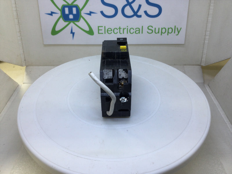 Square D QO220GFI 20 Amp 2 Pole 120/240V GFI Circuit Breaker