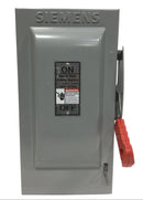 Siemens HF221N 30 Amp 2 Pole 3W 240V Fusible HD Safety Switch 15 1/2" x 9 1/4"