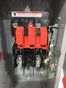 Siemens HF221N 30 Amp 2 Pole 3W 240V Fusible HD Safety Switch 15 1/2" x 9 1/4"
