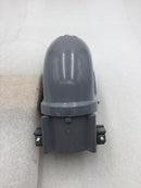 Arlington PVC105 2" PVC Service Entrance Cap 3 Hole for 2" Mast Size