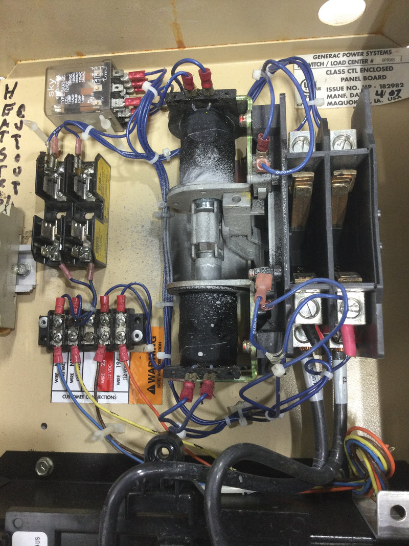 Generac 0F9085 Guardian Transfer Switch/Load Center with 16 circuits