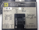Square D FHL360601021 60 Amp 25kAIC 3 Pole 600V Circuit Breaker with Shunt Trip