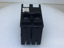 Square D HOM2100 100 Amp 2 Pole 240V Plug-In Mount Circuit Breaker - White Face