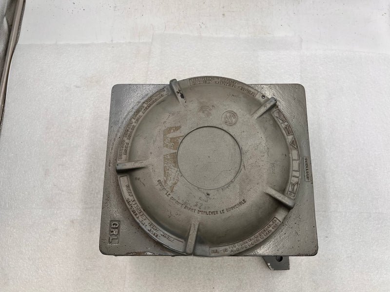 Hubbell/Killark GR Series, 7.63 X 9.13 X 4.93, Class I, II, III, BCDEFG, Cast Aluminum, Type 4, Screw Cover Enclosure with FCI 0027-A302B1A Control Board