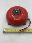System Sensor SSM24-6 24 VDC  6" Fire Alarm Bell without Back Box