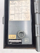 Square D 30 Amp Class 8903 Type S Lighting Contactor Enclosure without Contactor