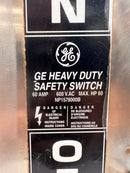 GE General Electric THN3362RSS 60 Amp 600V/250VDC 3 Pole Non Fused Type 1 Safety Switch