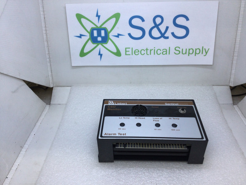Liebert CSU-3000 Sentinel 3000 Alarm Test CSU Monitor 24 VAC