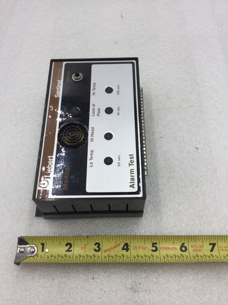 Liebert CSU-3000 Sentinel 3000 Alarm Test CSU Monitor 24 VAC