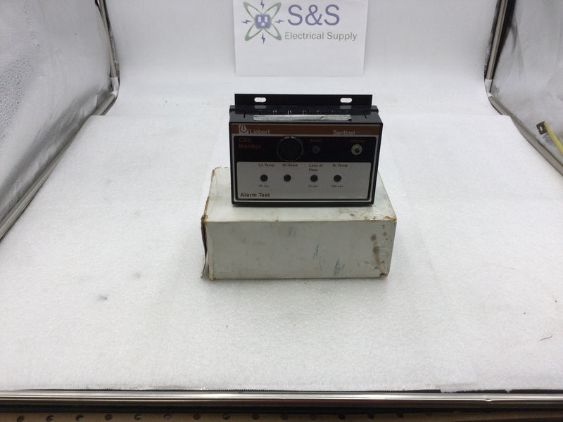 Liebert CSU-3000 Sentinel 3000 Alarm Test CSU Monitor 24 VAC