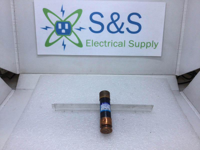 Littelfuse FLNR-50 50 Amp 250V Dual Element Time Delay Class RK5 Fuse