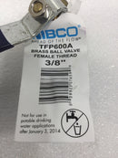 NIBCO T-FP-600A 3/8" brass ball valve - LOT of 18
