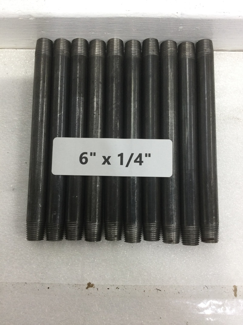 Threaded Iron Pipe - Lot of 38