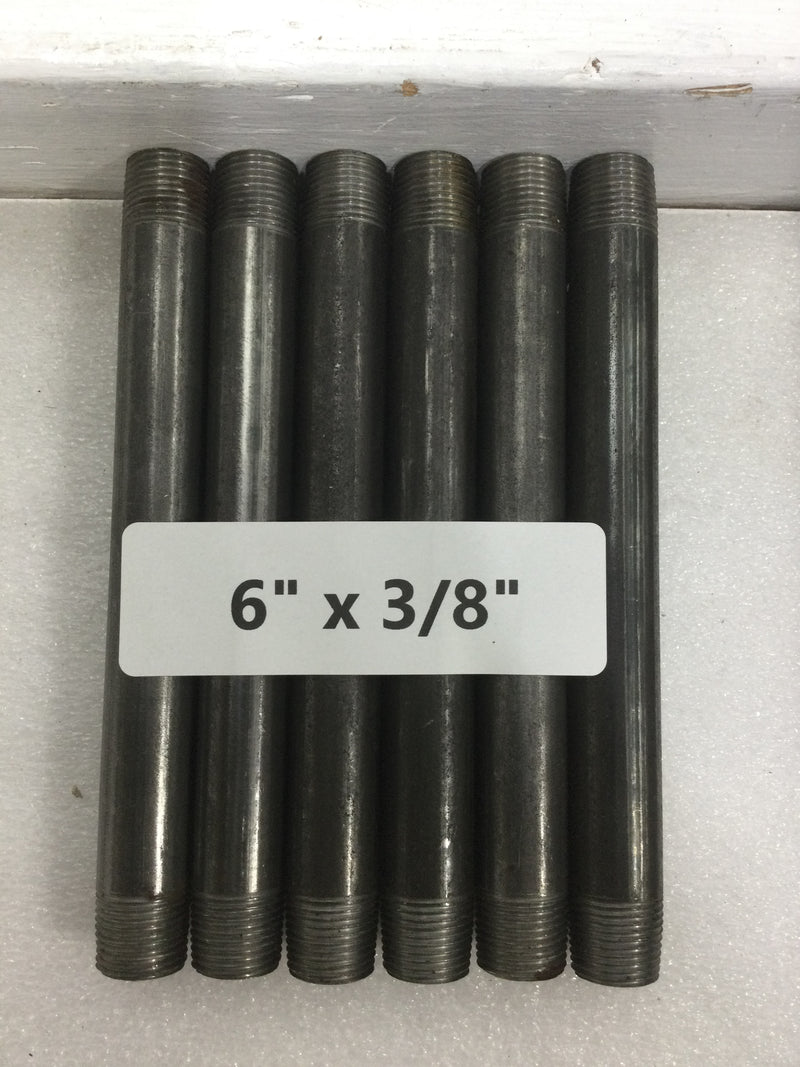 Threaded Iron Pipe - Lot of 38