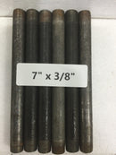 Threaded Iron Pipe - Lot of 38