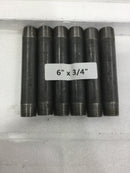 Threaded Iron Pipe - Lot of 38