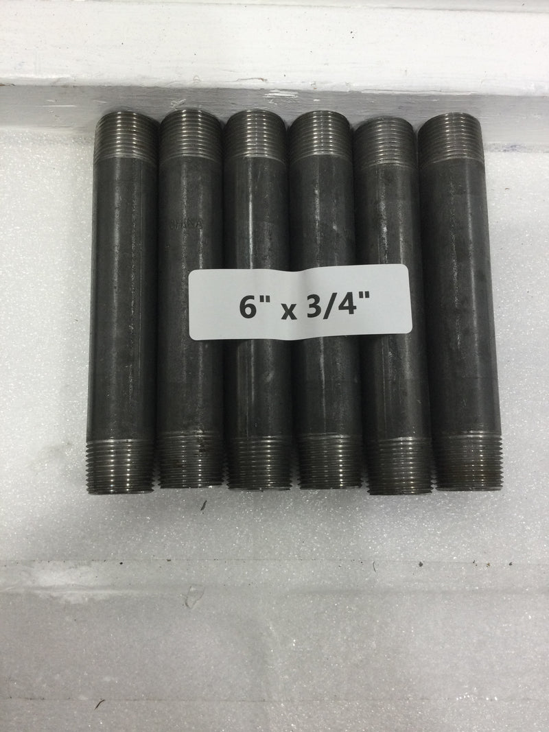 Threaded Iron Pipe - Lot of 38