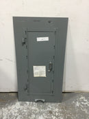 Square D Type NQ 225 Amp MLO 3 Phase 4 Wire 208Y/120V NQ enclosure cover, NQ/NF, Type 1, flush, 42 Circuit