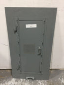 Square D Type NQ 225 Amp MLO 3 Phase 4 Wire 208Y/120V NQ enclosure cover, NQ/NF, Type 1, flush, 42 Circuit