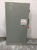 Eaton/Cutler-Hammer DH365NRK 400 Amp 3 Pole 600VAC Heavy-Duty Safety Switch Fuse Type 3Rd Disconnect