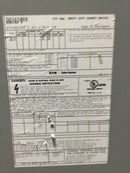 Eaton/Cutler-Hammer DH365NRK 400 Amp 3 Pole 600VAC Heavy-Duty Safety Switch Fuse Type 3Rd Disconnect