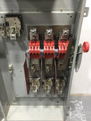 Eaton/Cutler-Hammer DH365NRK 400 Amp 3 Pole 600VAC Heavy-Duty Safety Switch Fuse Type 3Rd Disconnect