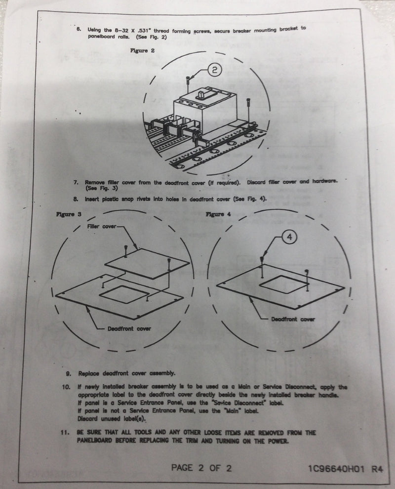 EATON   PRL1X, PRL2X, PRL1a, PRL2a FILLER Complete Kit - 10 5/8" x 9"