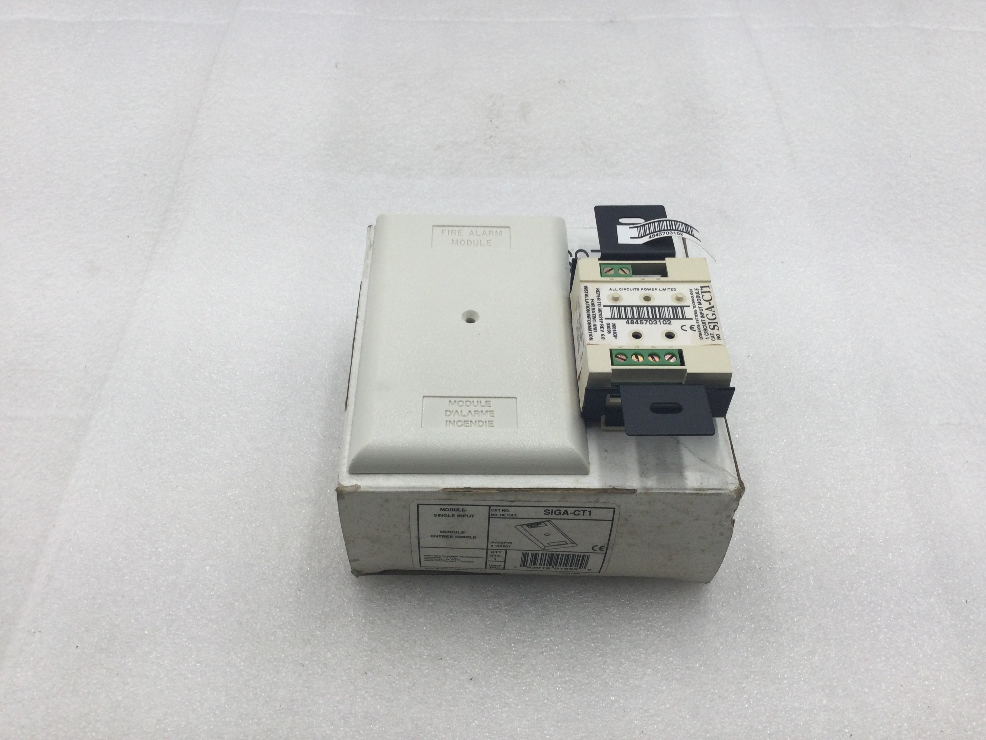 EST/Edwards Systems Technology SIGA-CT1 Fire Alarm Single Input Module