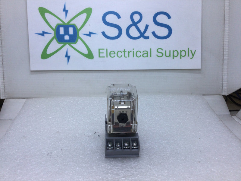 Potter & Brumfield KRP-11AN-120 Relay 120V 50/60Hz