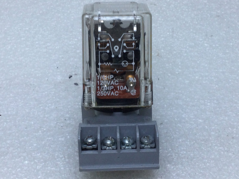 Potter & Brumfield KRP-11AN-120 Relay 120V 50/60Hz