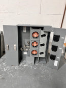 Siemens 60950301 200A Meter Socket (3) Positions 400 Amp 120/240 1 Phase 3 Wire
