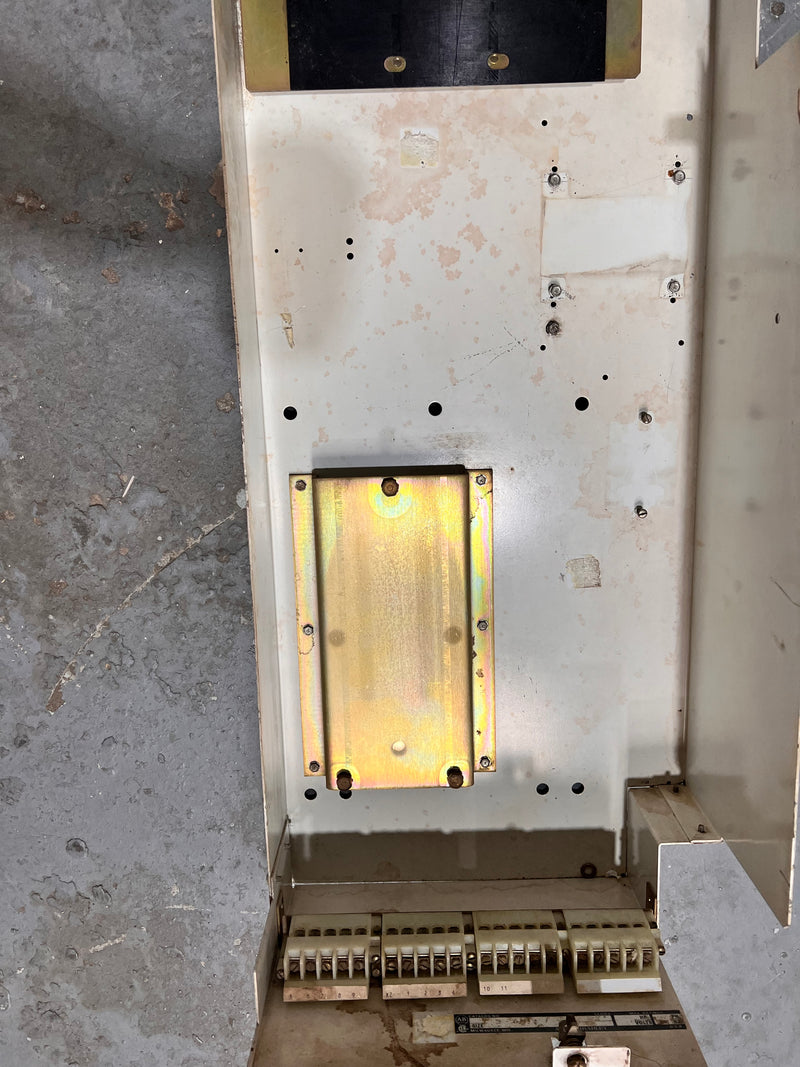 Allen Bradley Sz 1 MCC 44.5" x 14.25" x 10.5" Missing Cover