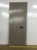 Eaton/Cutler Hammer 225A 42 Space 120/240V Load Center Door w/Main 38" x 15 3/8"