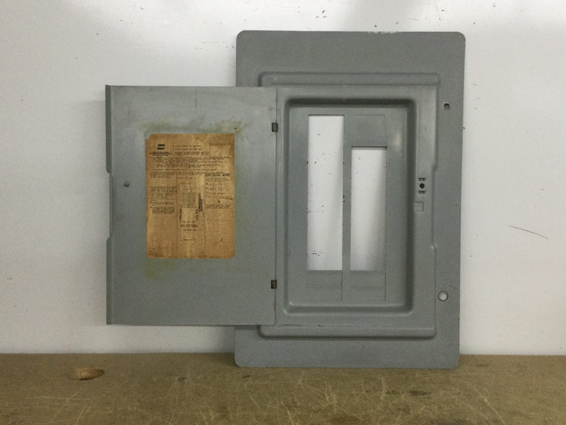 Crouse Hinds LC216EC 150 Amp, LC216PC 200 Amp Combo With Main 120/240v 3 Wire Single Phase 22 Space Type G Panelboard Cover Only 21 3/8" x 14 1/2"