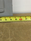 Crouse Hinds LC216EC 150 Amp, LC216PC 200 Amp Combo With Main 120/240v 3 Wire Single Phase 22 Space Type G Panelboard Cover Only 21 3/8" x 14 1/2"