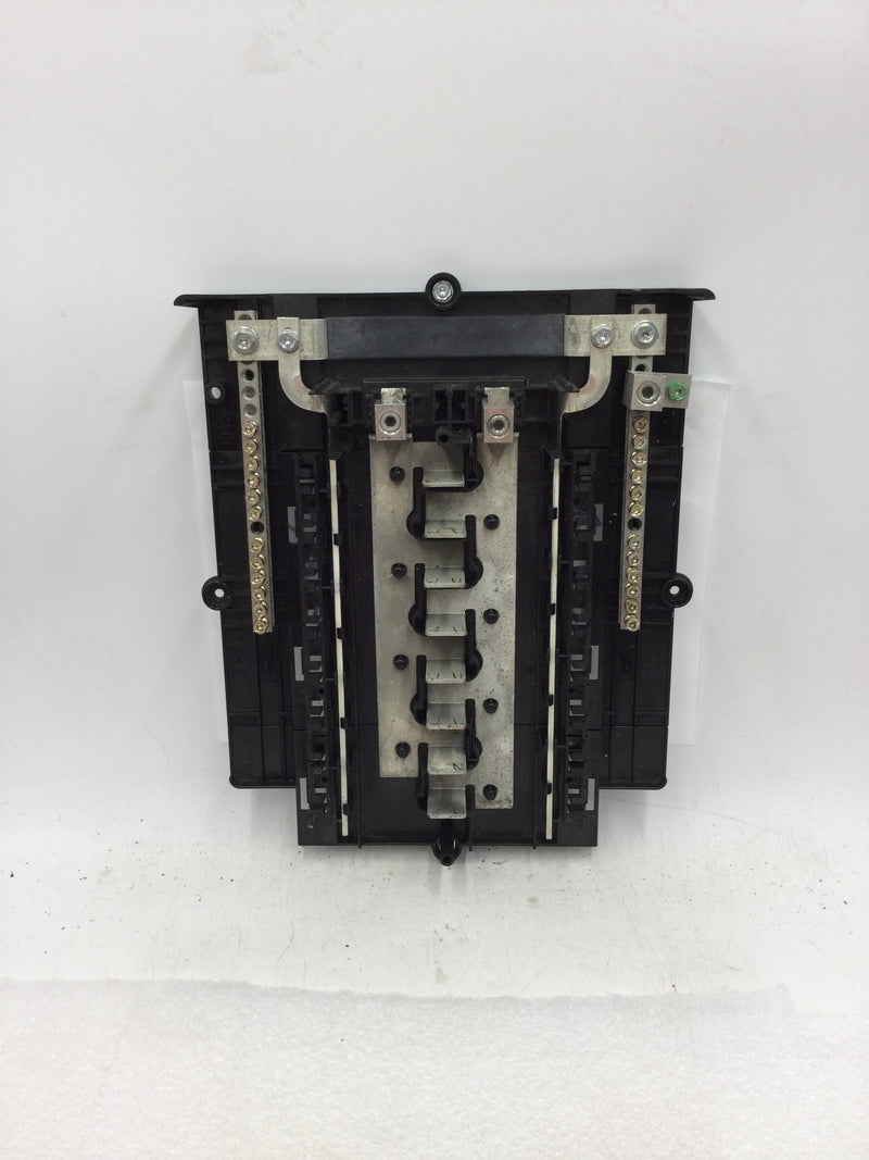Eaton BRP16L125 Single Phase 125A 120/240VAC Type BRP/BR Load Center Interior (Guts Only)
