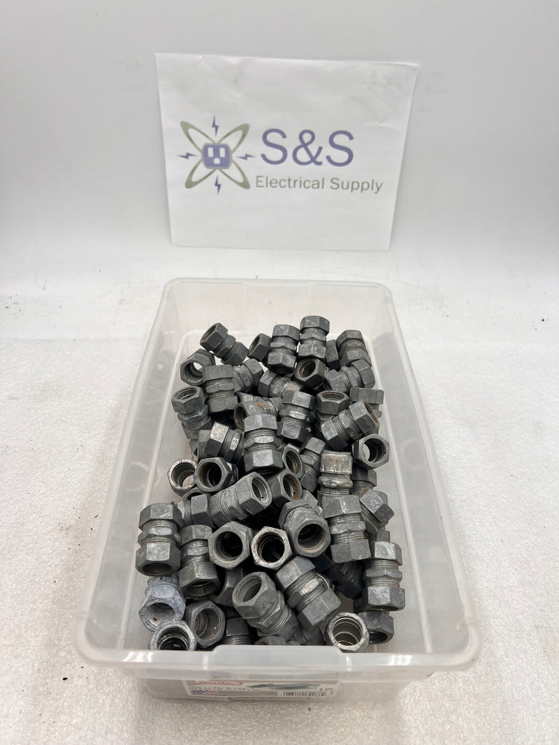 Peco EMT 1/2" Set Screw Couplings 310ST (Lot of 84)