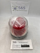 Edward Signaling 94DFR-R5 Double Flash Red Strobe Light, RED, 240V .05Amps