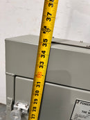 Eaton AQB-A101 8 Circuit 3 Phase Power Distribution Panel 225A 20"x7"x34.75"