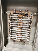 Eaton AQB-A101 8 Circuit 3 Phase Power Distribution Panel 225A 21"x7.25"x29.75"